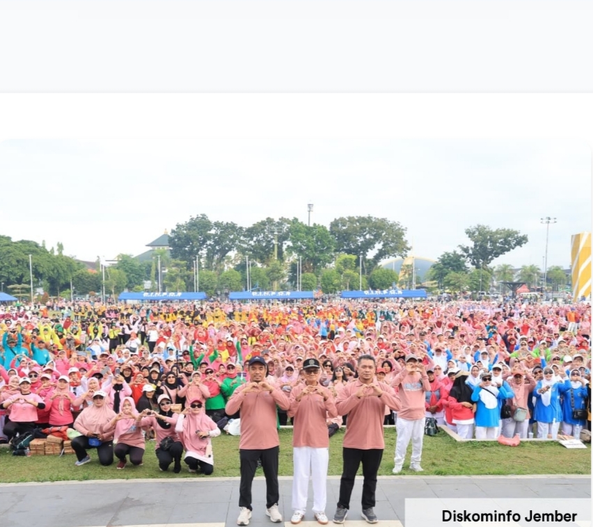 Peringatan Hari Lansia Nasional 2026 di Jember, Lansia Tangguh Indonesia Tumbuh.